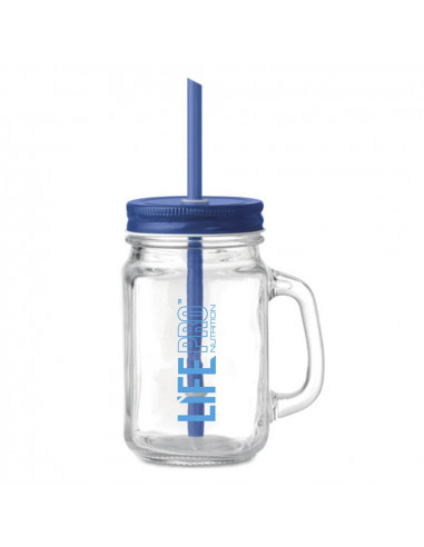 Life Pro Nutrition Glass Pitcher With Straw