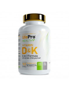 LIFE PRO VIT D&K2MK7 90 VCAPS
