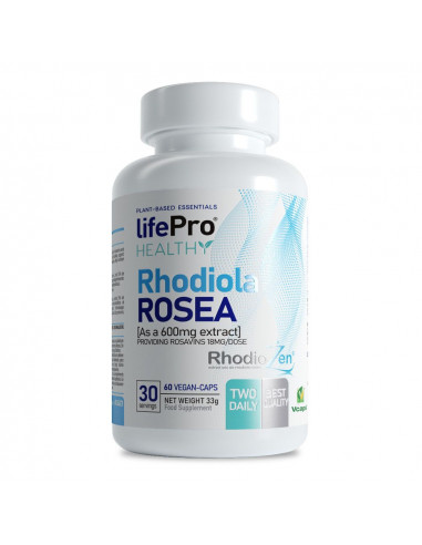 Life Pro Rhodiola Rosea 600mg 60 Vegancaps