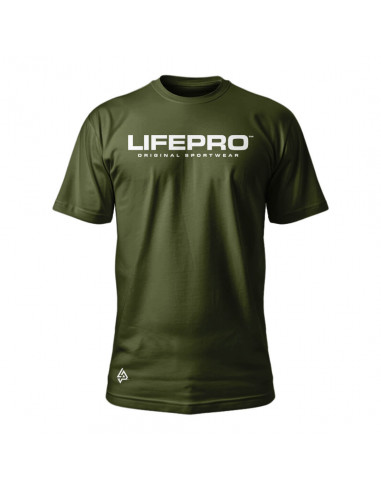 Life Pro Technical T-Shirt Green Army