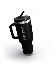 LIFE PRO TRAVEL MUG BLACK 1.2L 2