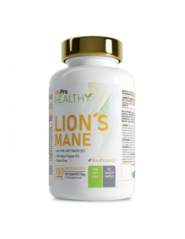 Life Pro Lion's Mane 25:1 180 Vegancaps